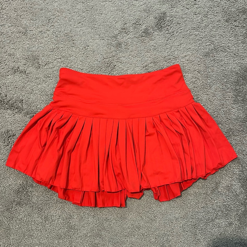 red gold hinge skirt! NWOT